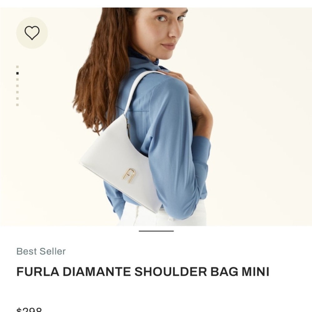 Furla Diamante Mini Shoulder Bag NWT